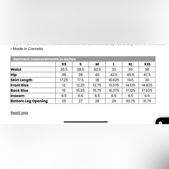 Bellina Skort size S chambray - Picture 6 of 9